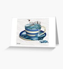 Storm In A teacup Greeting Card