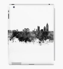 Mobile skyline in black watercolor iPad Case/Skin