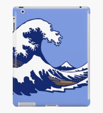 wave wave hokusai iPad Case/Skin