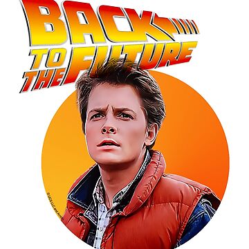 Back 2 the future  Magnet for Sale by madebyfa