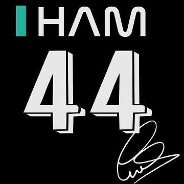 44 Ham Lewis Hamilton with Car Number on the back – Not Enough Merch -  Formula 1 Themed Apparel & Accessories for Everyone