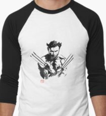 wolverine Men's Baseball ¾ T-Shirt