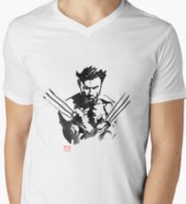 wolverine Men's V-Neck T-Shirt