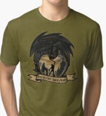 Heart of a Chief, Soul of a Dragon Tri-blend T-Shirt