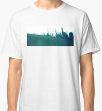 Cyanotype Design Abstract Landscape 3 Classic T-Shirt