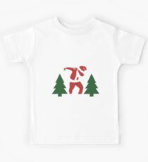 Dabbin durch den Schnee Kinder T-Shirt
