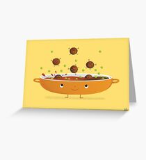 MEATBALLS! Greeting Card
