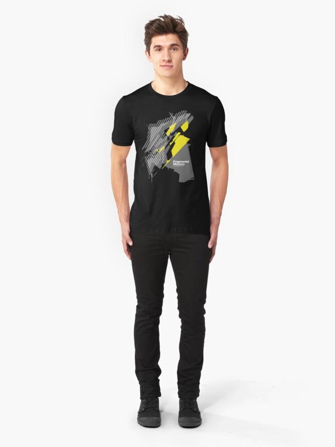 Alternate view of Fragmental Memory /// Slim Fit T-Shirt
