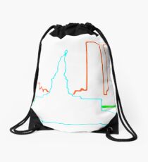 escape Drawstring Bag