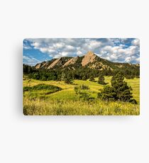 Delicious Vanilla Clouds On A Summer Chautauqua Morning Canvas Print