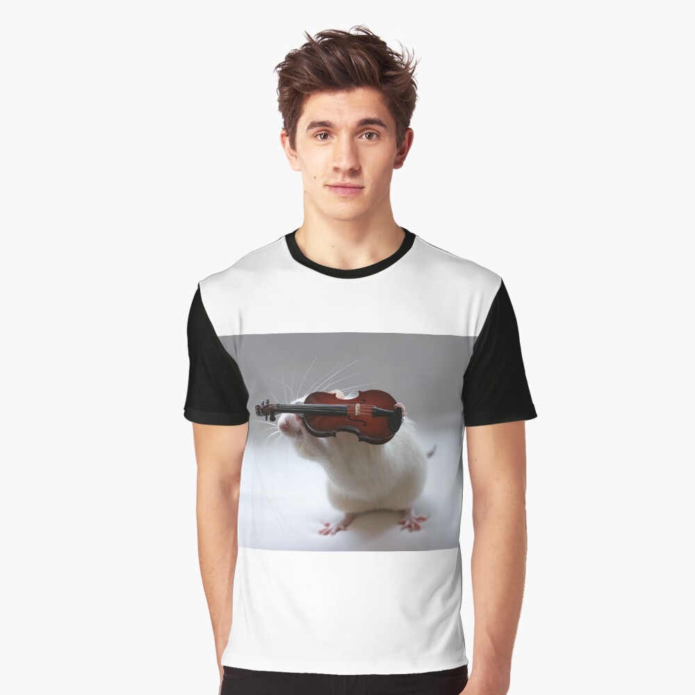 Its not easy being a violin player:) Graphic T-Shirt