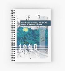 Monkey Island's: "From Melee to Monkey and all the islands in between, my love..." Spiral Notebook