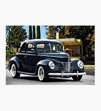 1940 Ford Deluxe Coupe Photographic Print