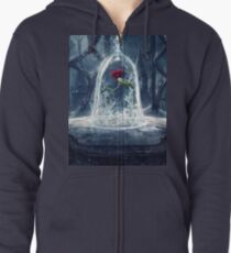 Enchanted Rose Zipped Hoodie