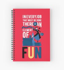 Mary Poppins Spiral Notebook