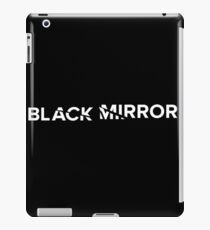 Black Mirror Logo iPad Case/Skin