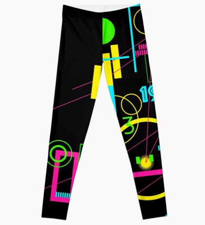 1984 Abstract Leggings