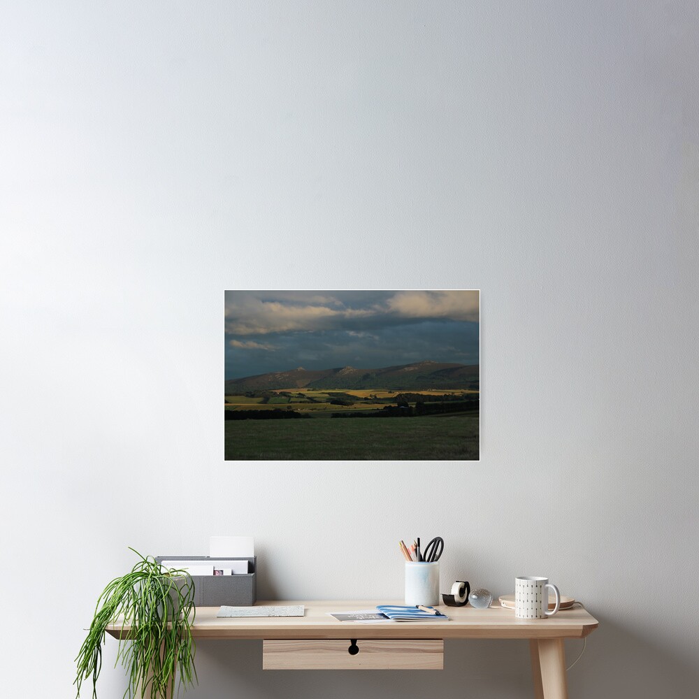 Bennachie view Poster