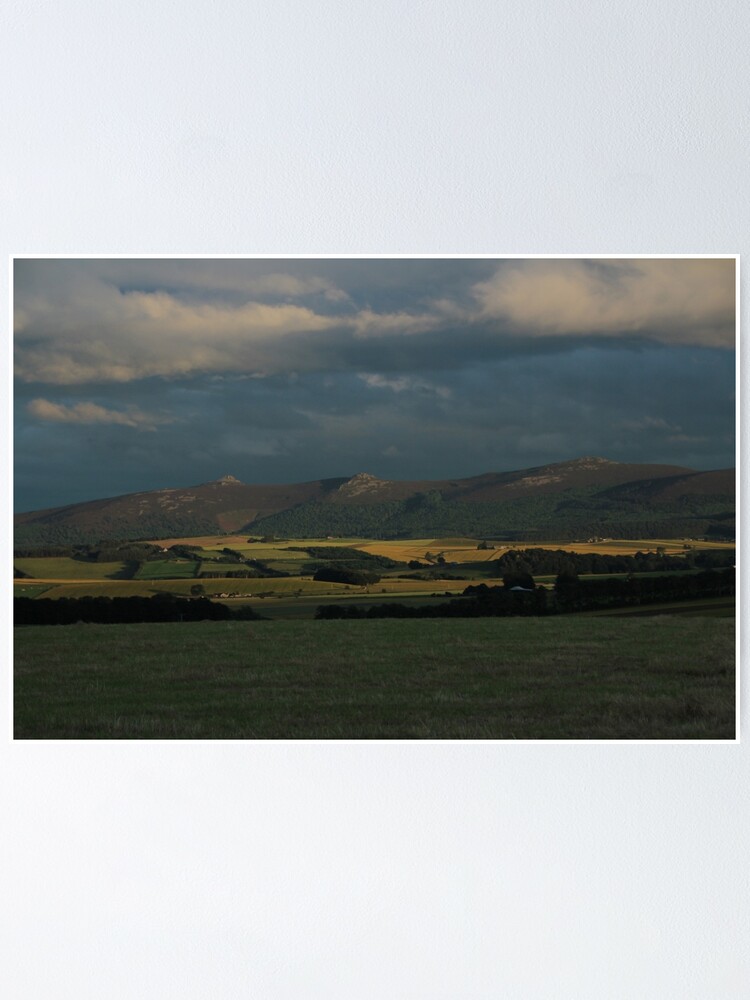 Alternate view of Bennachie view Poster