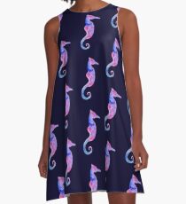 Vestido acampanado Caballo de mar