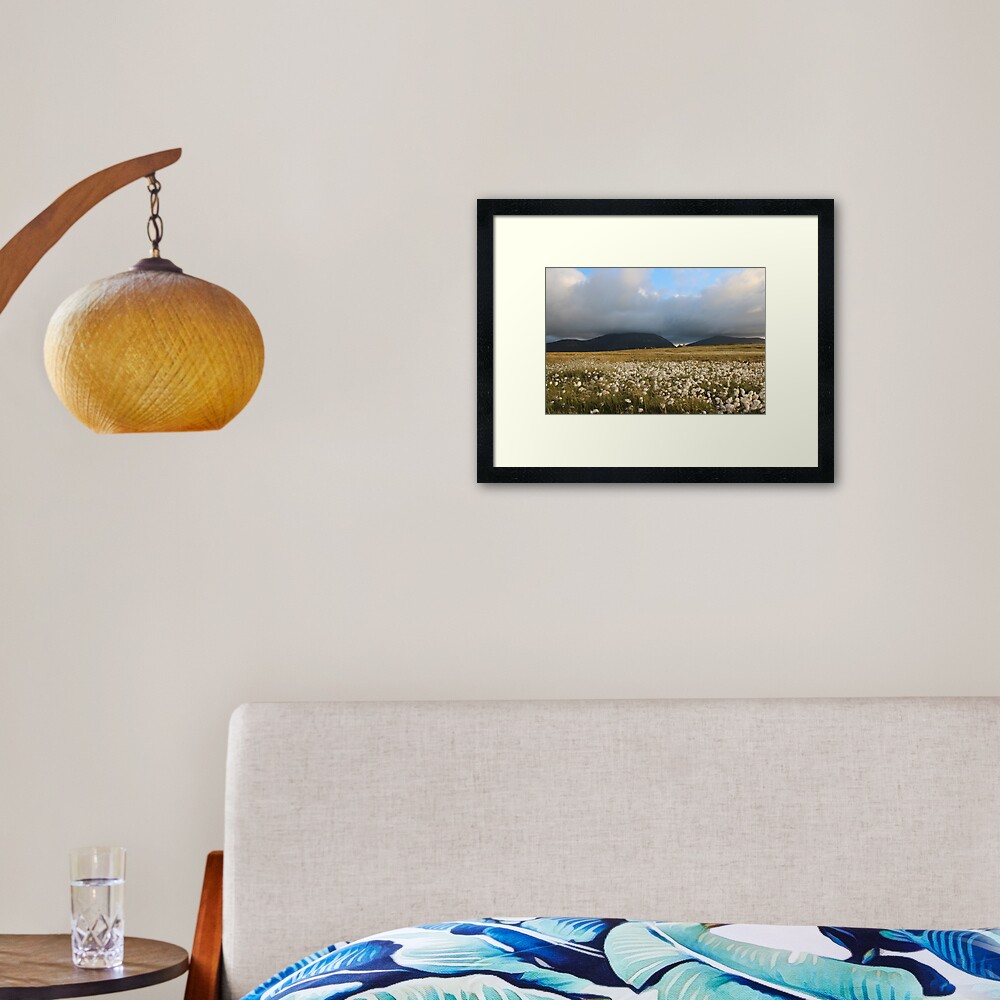 Hoy Hills from Graemsay Framed Art Print