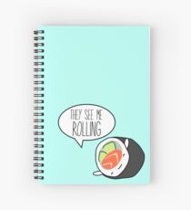 Sushi Spiral Notebook
