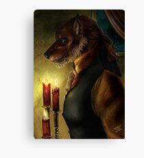 Werewolf - Gentleman Canvas Print