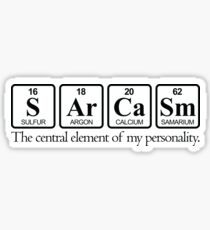 Sarcasm Sticker