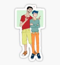 Teen Shin-Chan & Kazama Sticker