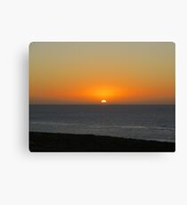 Exmouth - Sunset Canvas Print