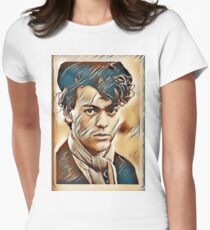 Alec Scudder Painting Women's Fitted T-Shirt
