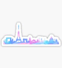 Paris Skyline Sticker