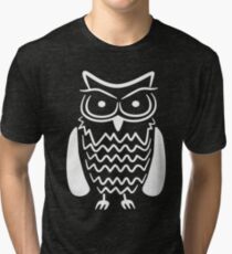 Cute Owl Tri-blend T-Shirt