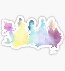 The Colors of the Princesses Sticker