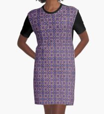 Plaid o2 Graphic T-Shirt Dress