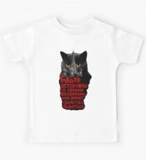 Behemoth the Cat (Master and Margarita) Kids Tee