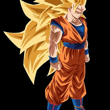 Super Saiyan 3 Goku Art Board Print for Sale by BeeRyeCrafts