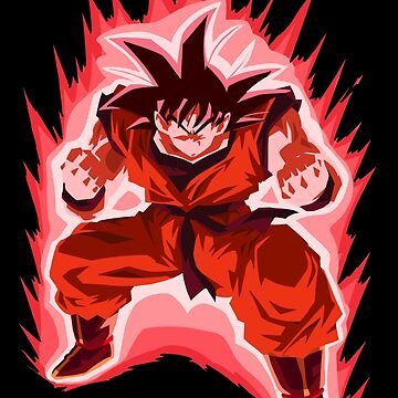 Goku Kaioken Sticker for Sale by BestOfMangaa