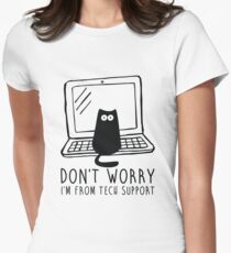 Camiseta entallada Soy de soporte técnico