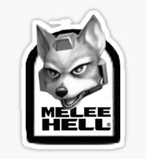 Melee Hell St @ mp Sticker