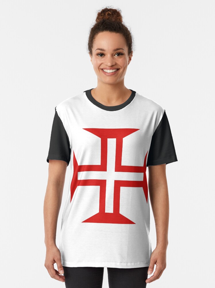 templar cross t shirt