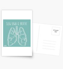 Slow Down & Breathe Postcards