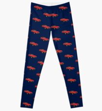 Classic American Muscle Red z28 Leggings