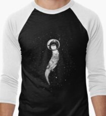 Drifting in Otter Space (best for color) Men's Baseball ¾ T-Shirt