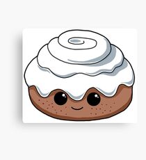 Precious Cinnamon Roll Canvas Print