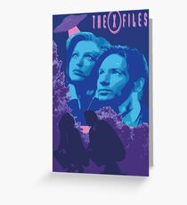 the x files Greeting Card