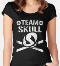 Team Skull / Bullet Club Women's Fitted Scoop T-Shirt