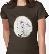 Drawing Flies Women's Fitted T-Shirt