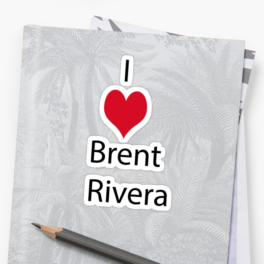 "Brent Rivera" Stickers by AwkwardFangirls | Redbubble