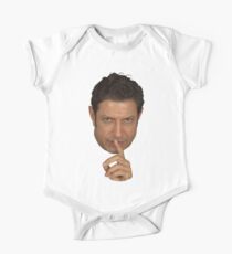 Jeff Goldblum Shush Face One Piece - Short Sleeve